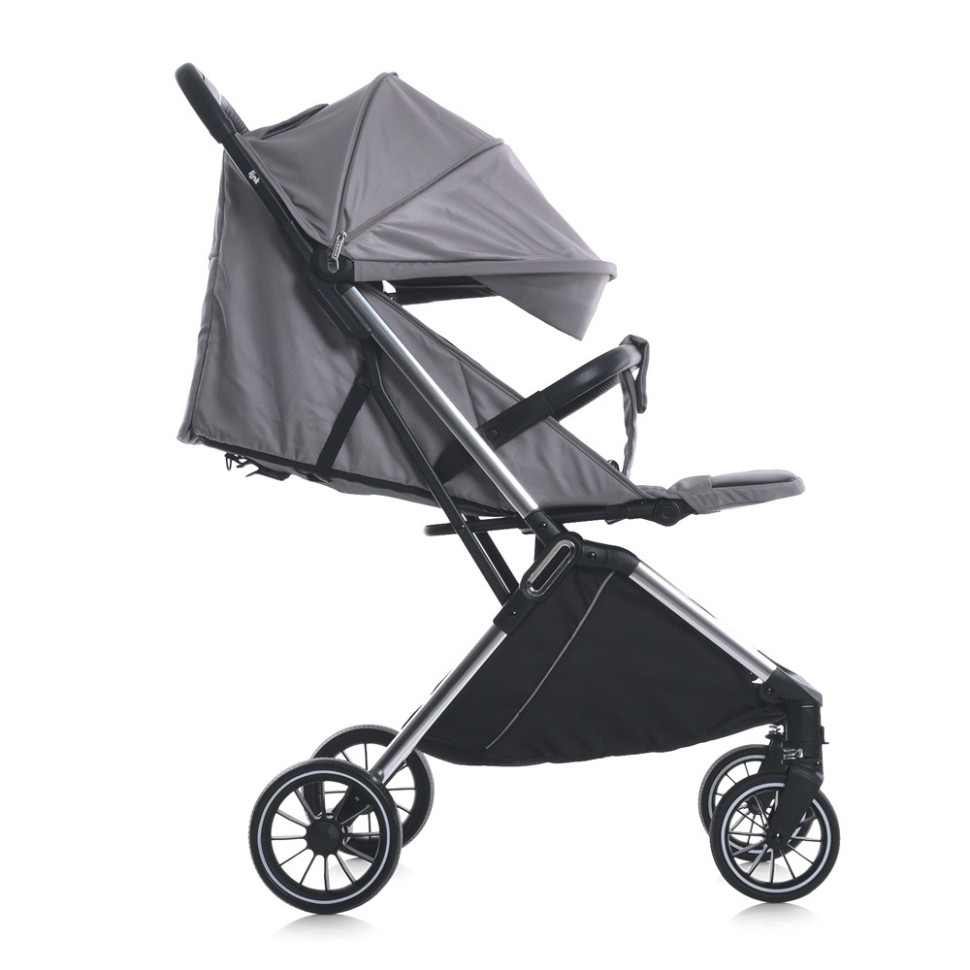 Коляска детская прогулочная LINK El Camino ME 1129 Silver Striped