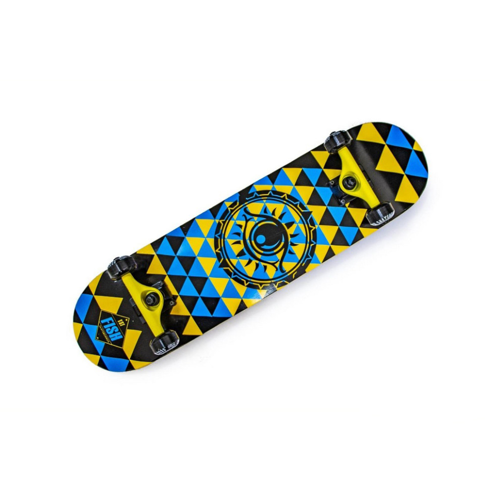 Скейтборд Skateboard TRI Fish 2013083299 до 90 кг