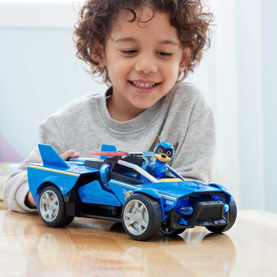 Поліцейський автомобіль-трансформер Гонщика Делюкс Paw Patrol SM17732/7887 Щенячий патруль у кіно 2