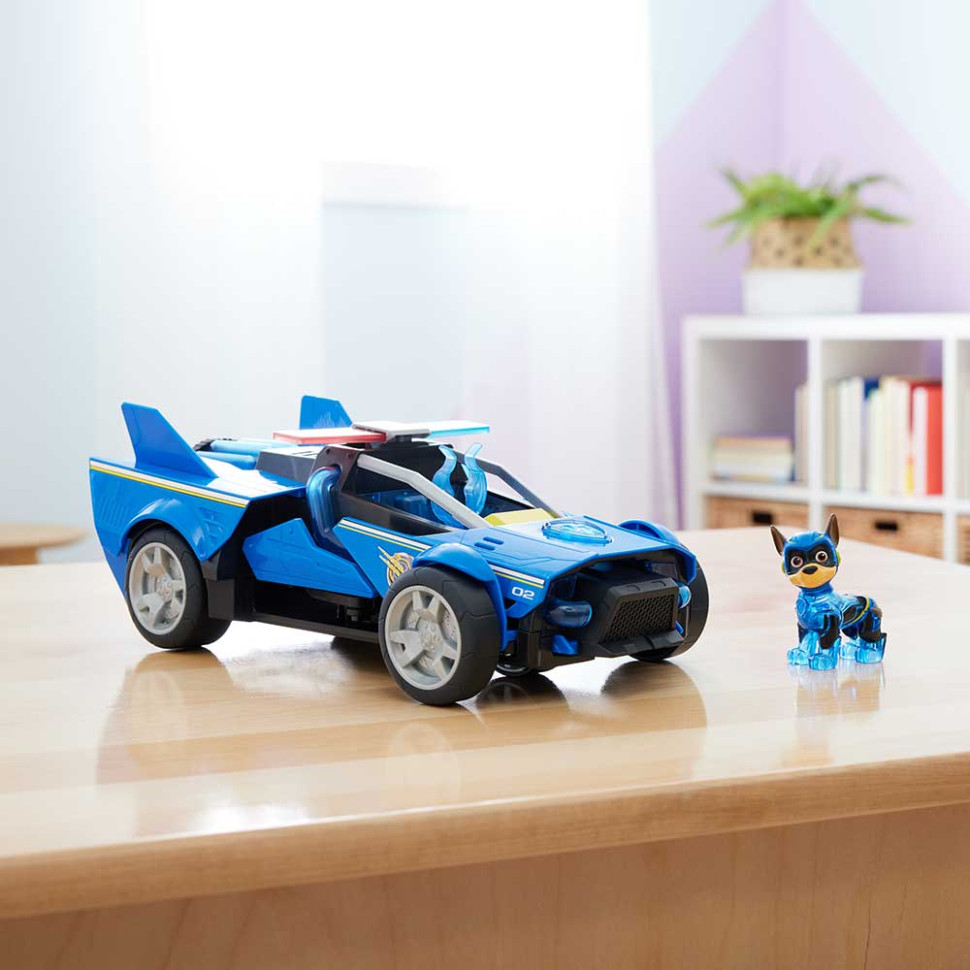 Поліцейський автомобіль-трансформер Гонщика Делюкс Paw Patrol SM17732/7887 Щенячий патруль у кіно 2