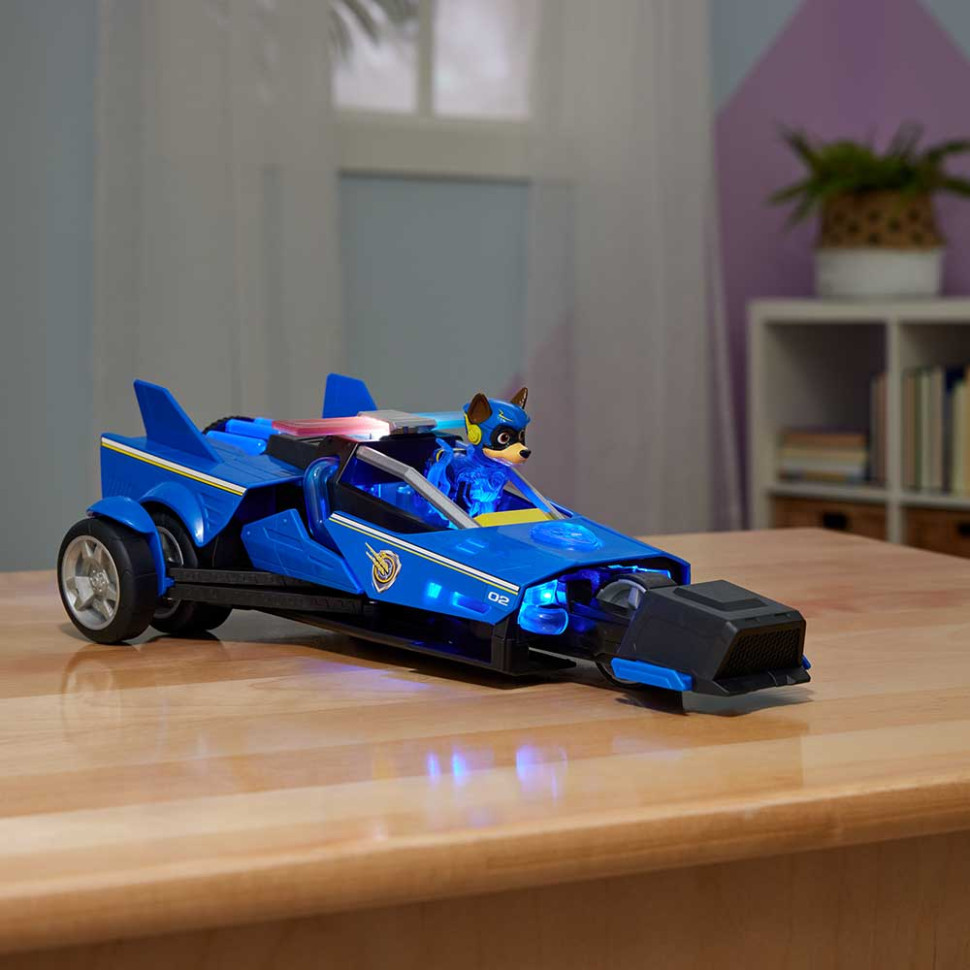 Поліцейський автомобіль-трансформер Гонщика Делюкс Paw Patrol SM17732/7887 Щенячий патруль у кіно 2