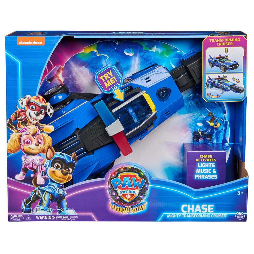 Поліцейський автомобіль-трансформер Гонщика Делюкс Paw Patrol SM17732/7887 Щенячий патруль у кіно 2