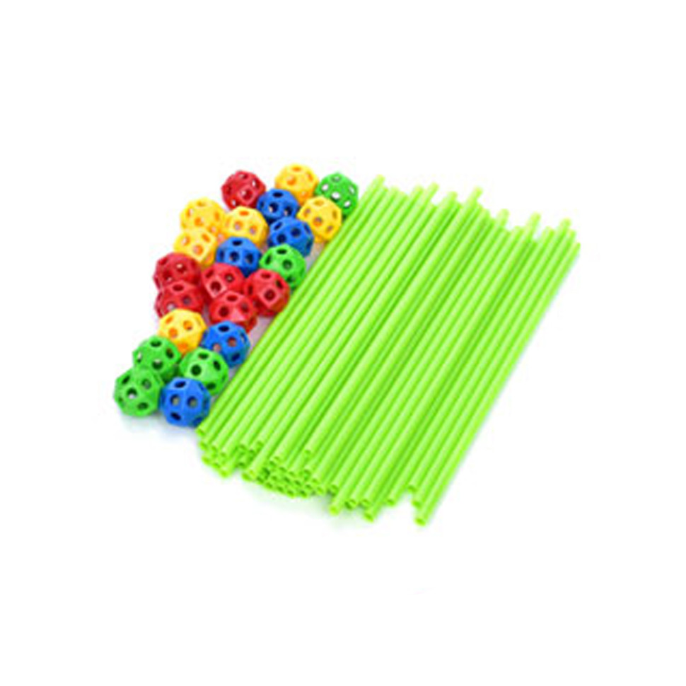 Дитячий конструктор-намет 3D Tent Series Bambi 137-2(Green) 68 деталей, каркасний