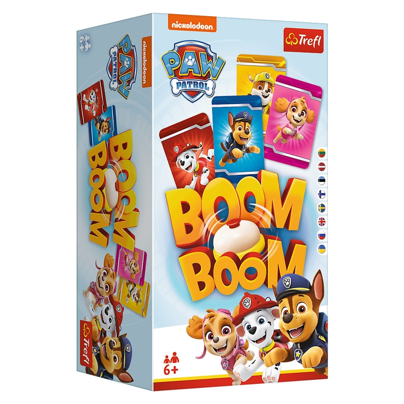 Настольная игра детская «Boom Boom Щенячий патруль» Trefl 02006