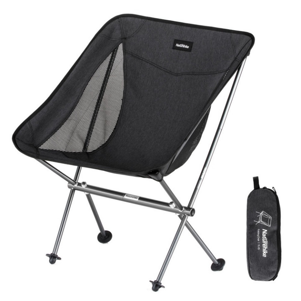 Стілець складаний Stellaluna L04 CNK2450JJ015 Naturehike 6976023929939 чорний
