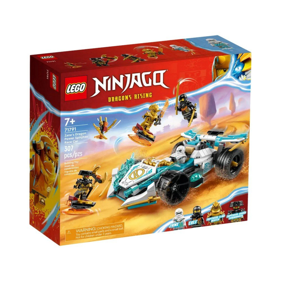 Конструктор Суперсила дракона Зейна LEGO 71791, 307 деталей