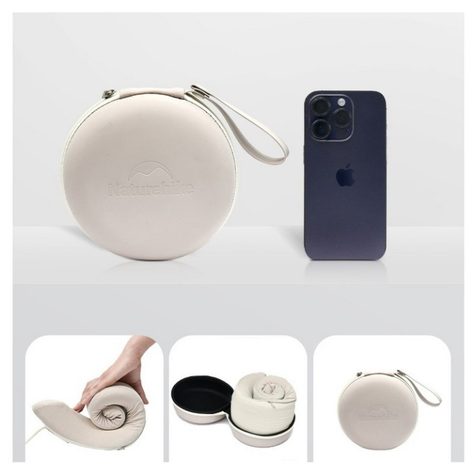 Подушка бавовняна для шиї CNK2450WS019 Naturehike 6976023920608