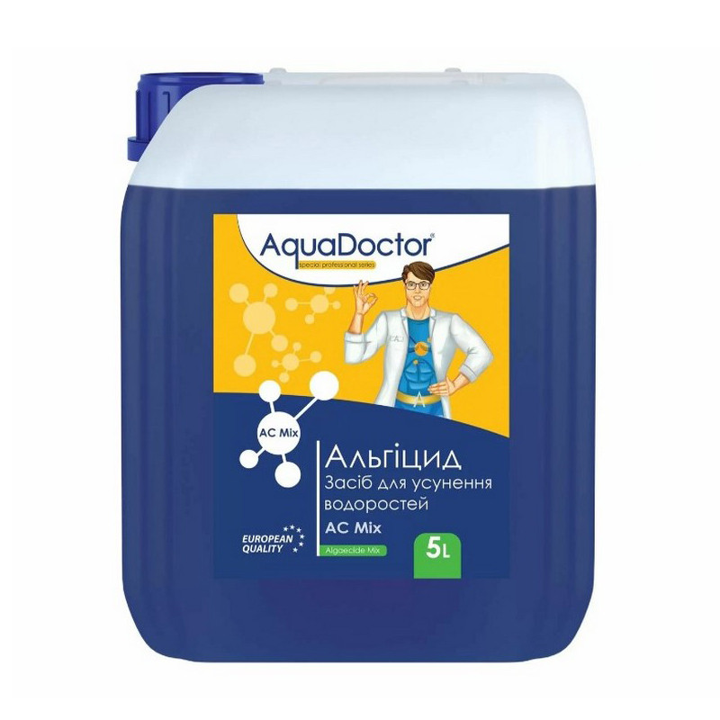 Засіб для усунення водоростей Альгіцид AC Mix AquaDoctor 21651AD 5 л