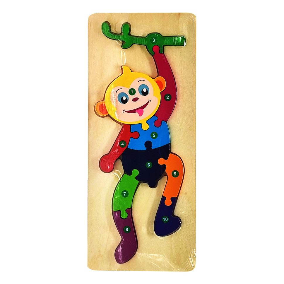 Деревянная игрушка Пазл Bambi MD 2912