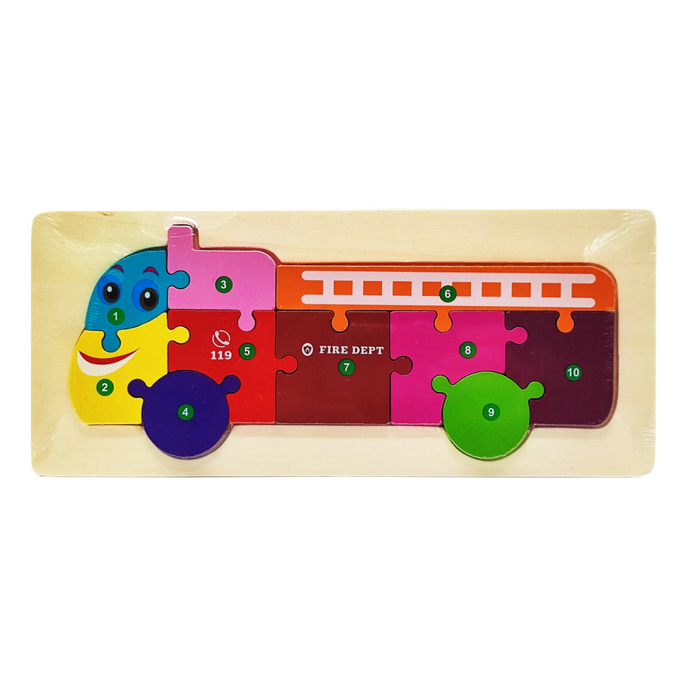 Деревянная игрушка Пазл Bambi MD 2912