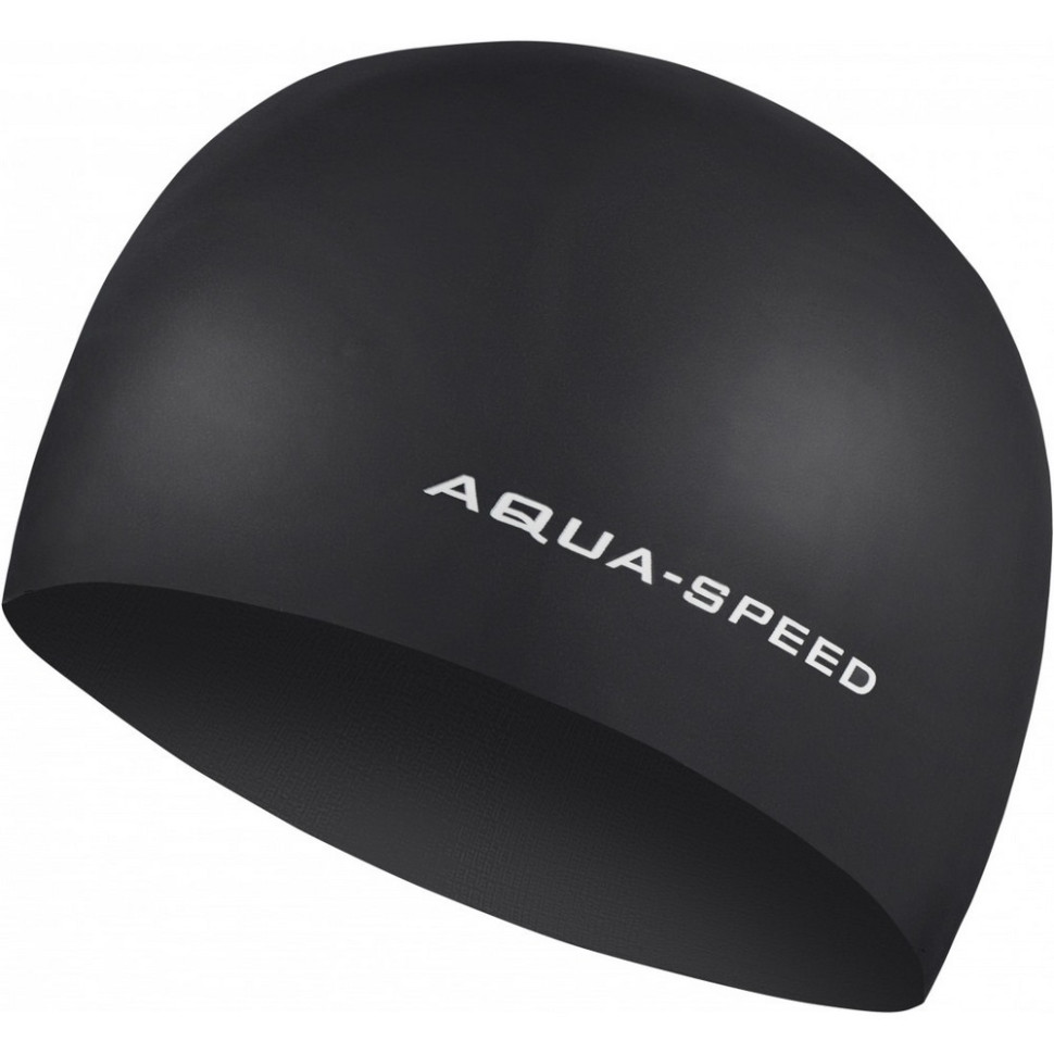 Шапка для плавання 3D CAP 5754 Aqua Speed 092-07​​ чорний, OSFM