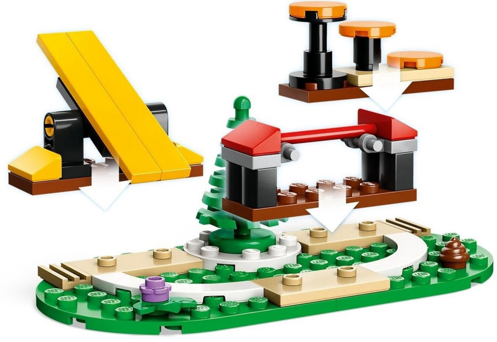 Конструктор LEGO City Мобильная площадка для дрессировки полицейских собак 60369
