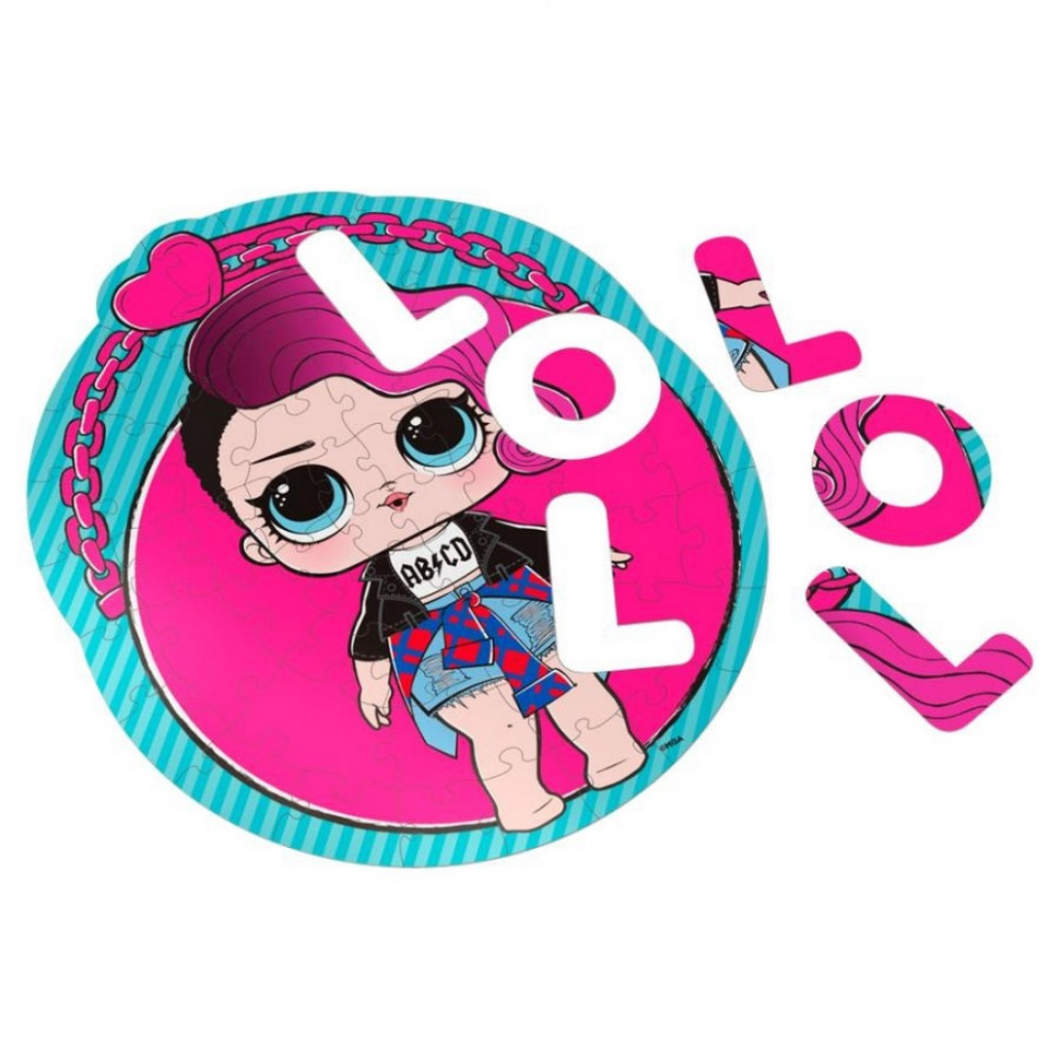 Пазл фигурный 'Кукла L.O.L.Surprise' Spin Master SM98349/6042054, 60 элементов