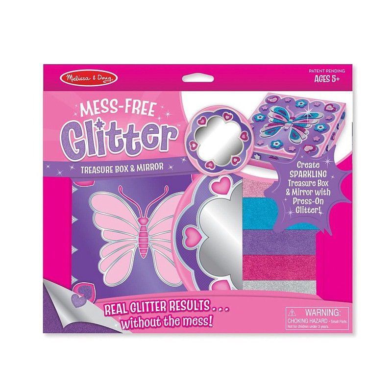 Набор для творчества с блестящими наклейками 