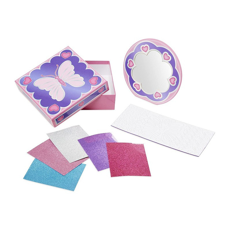 Набор для творчества с блестящими наклейками 