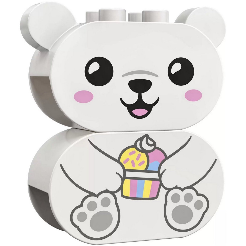 Конструктор LEGO DUPLO My First Приключения в ванной: плавучий поезд для зверей 10965