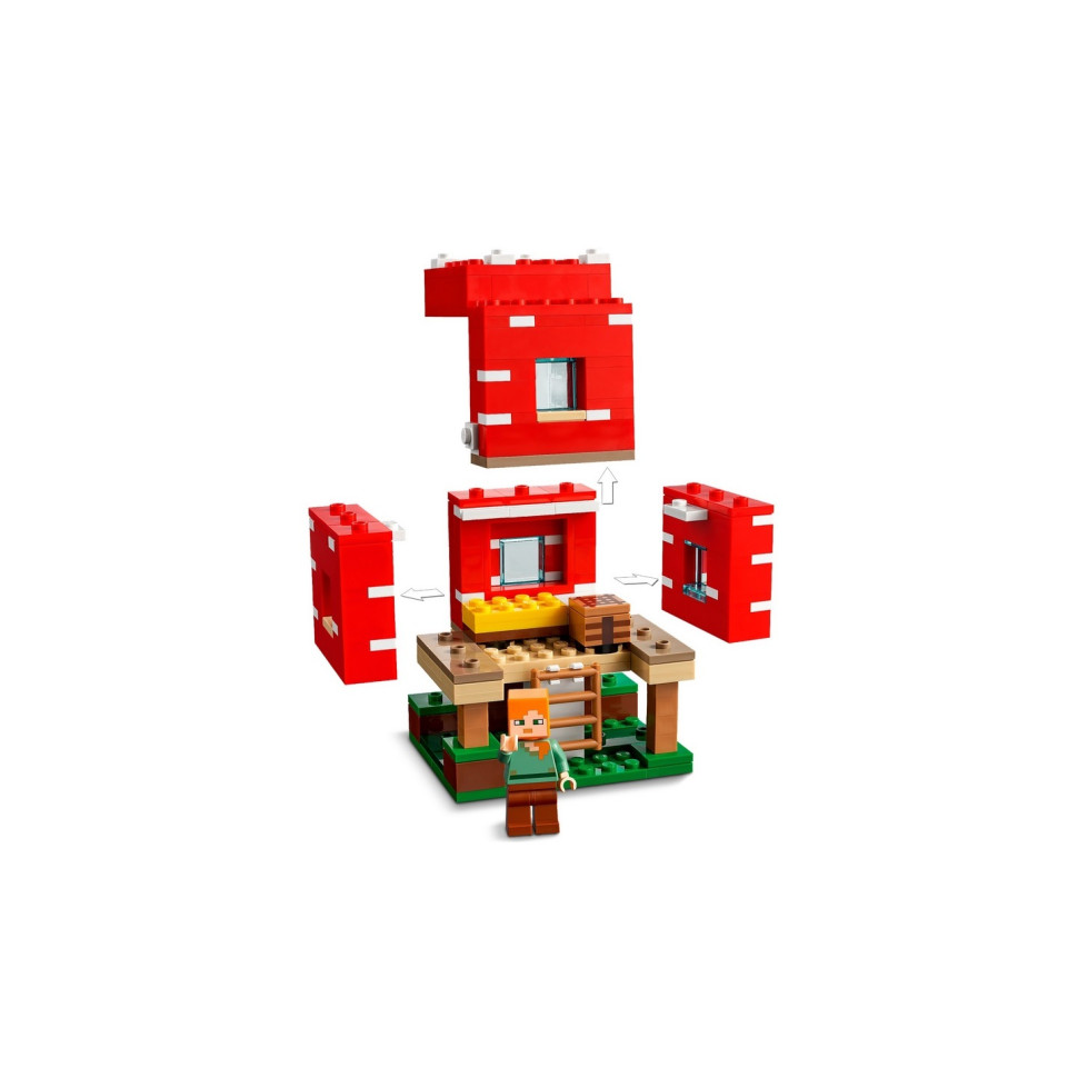 Конструктор LEGO Minecraft Грибний будинок 21179
