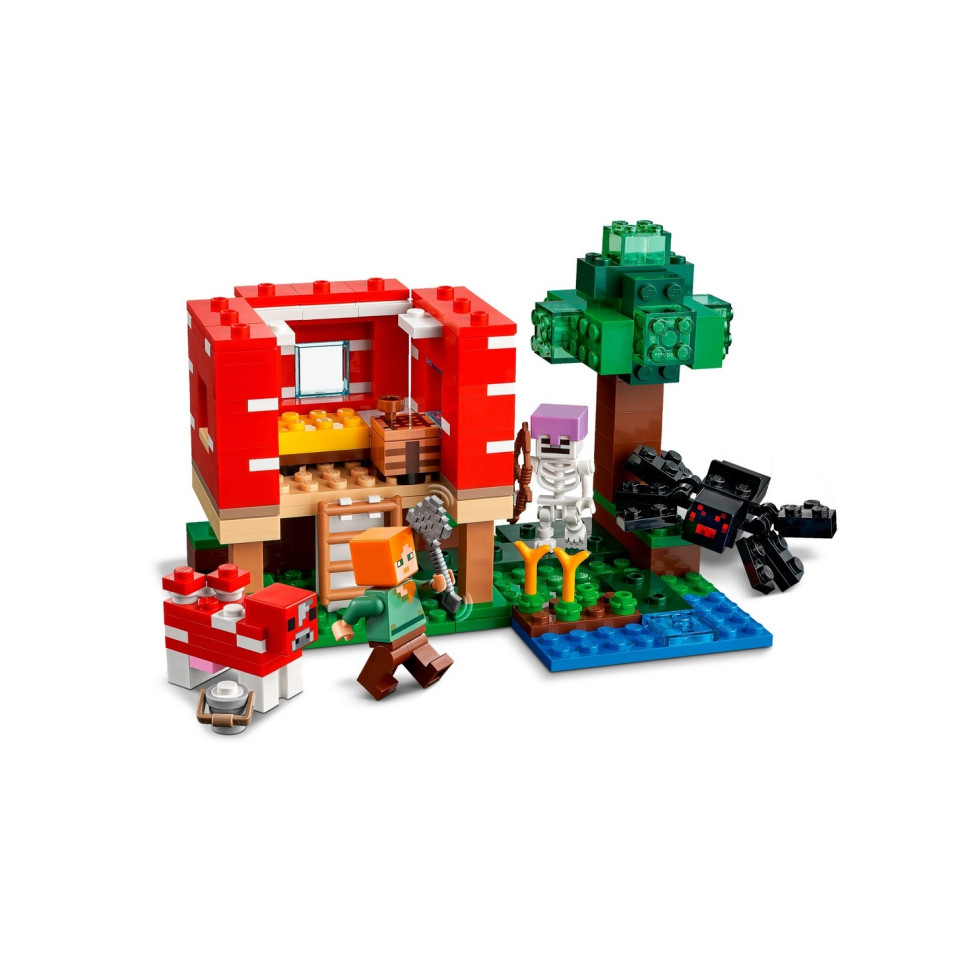 Конструктор LEGO Minecraft Грибний будинок 21179