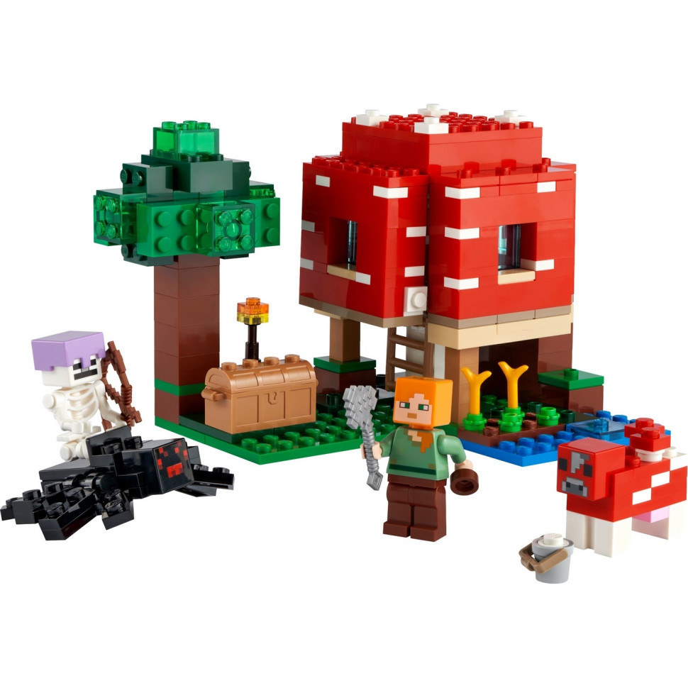 Конструктор LEGO Minecraft Грибний будинок 21179