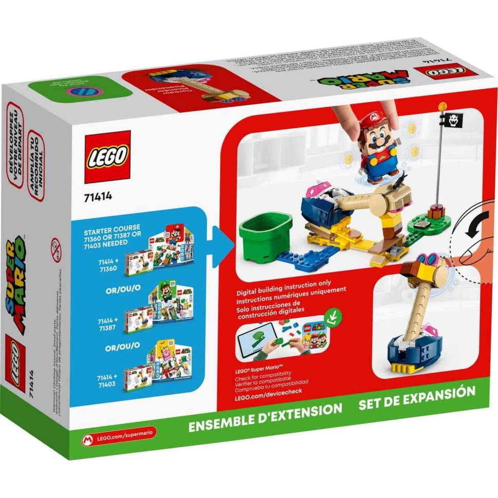 Конструктор LEGO Super Mario Ноггін Боппер Кондортюка. Додатковий набір 71414