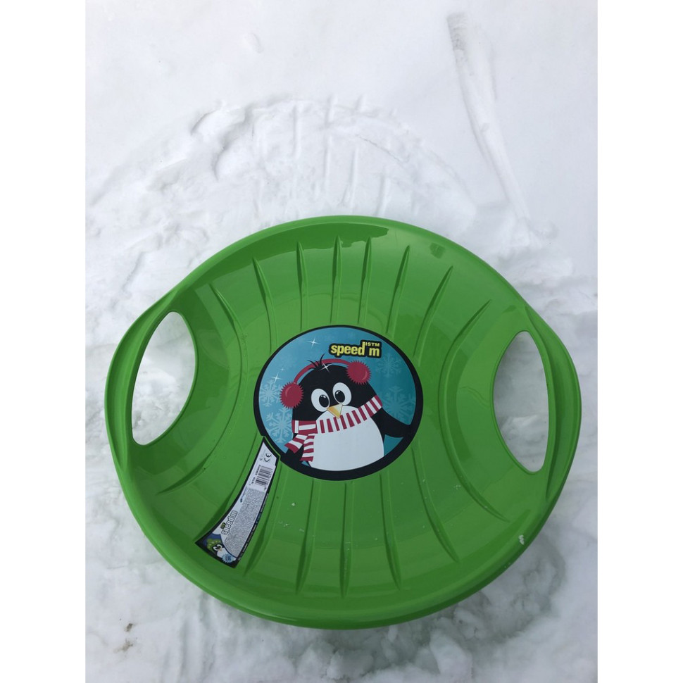 Зимние санки-диск SPEED-M Prosperplast 5905197069173 зеленые