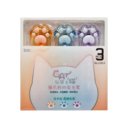 Набор фломастеров "Кошачья лапка" Bambi 12013-H 3 цвета (Вид 2) Набор фломастеров "Кошачья лапка" Bambi 12013-H 3 цвета (Вид 2)