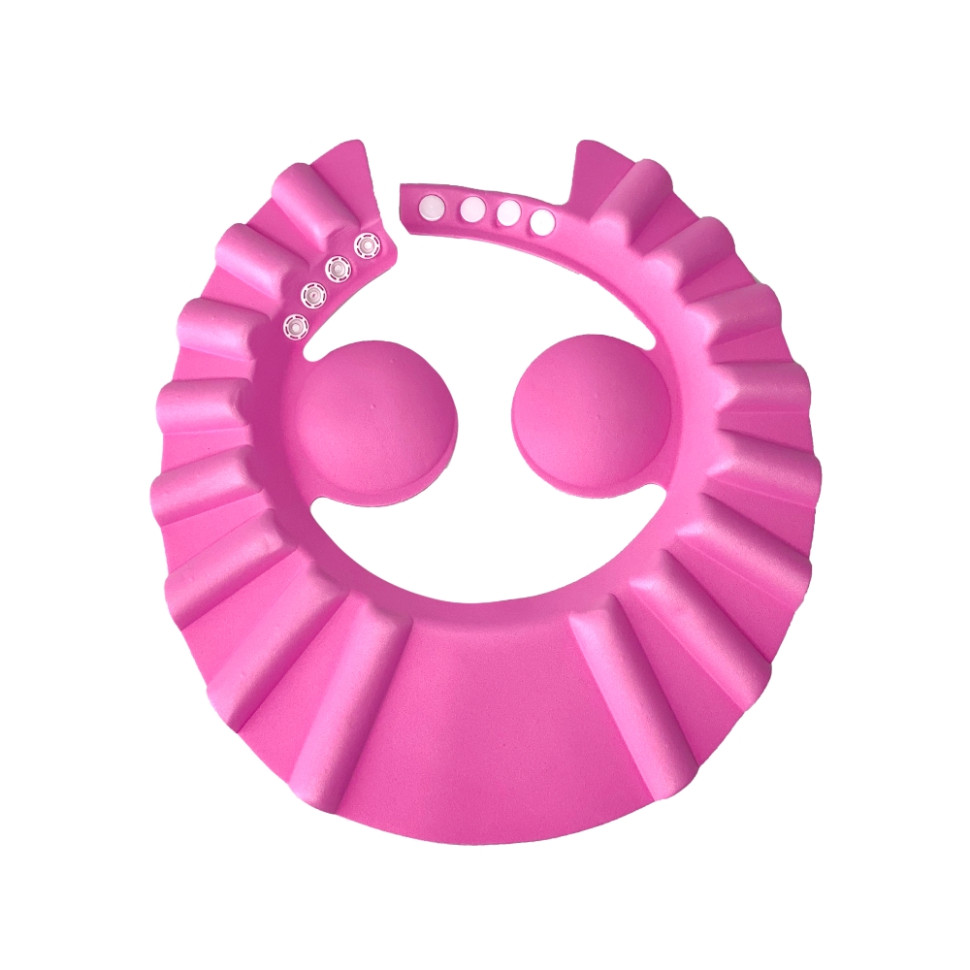 Захисний козирок для купання Mega Zayka MGZ-0914(Pink) із захистом для вушок