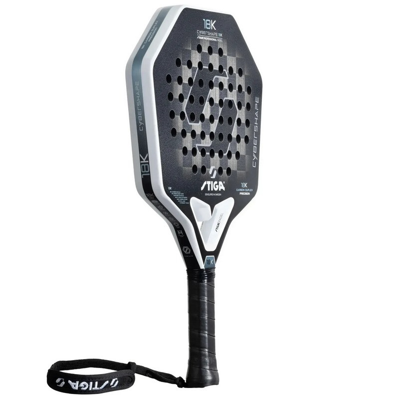 Ракетка для падел тенісу Racket Cybershape 18K 2202-1701-03 Stiga 931816