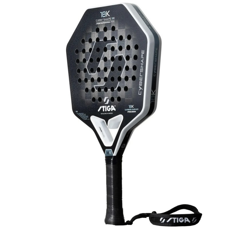 Ракетка для падел тенісу Racket Cybershape 18K 2202-1701-03 Stiga 931816