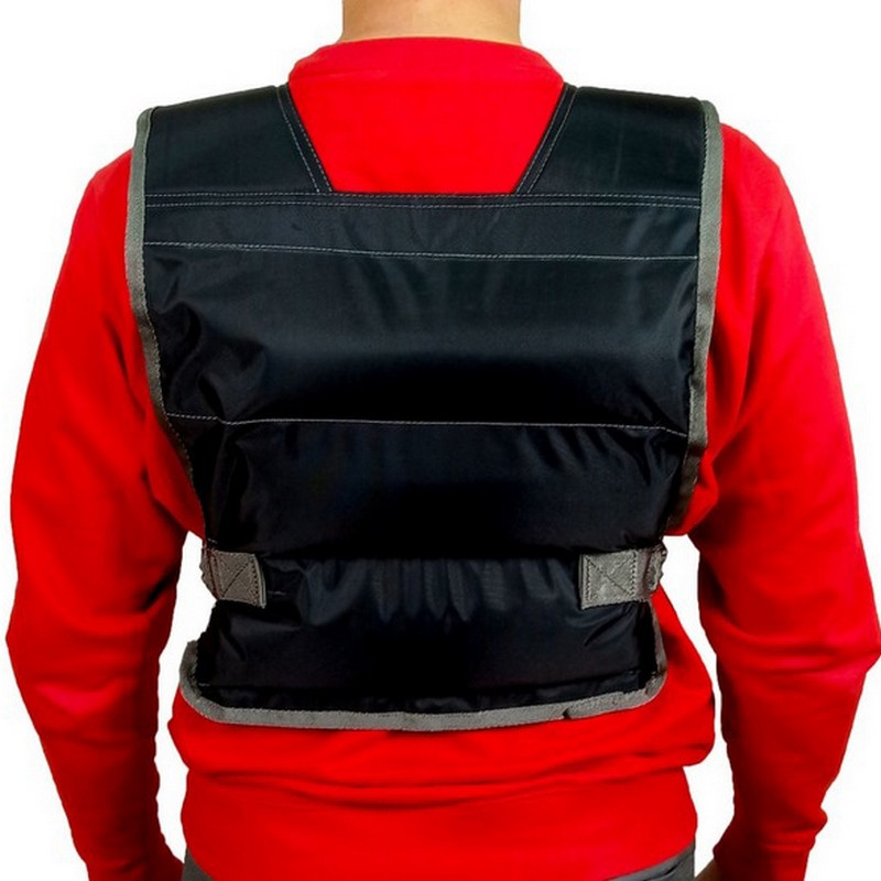 Жилет обважувальний EasyFit EF-VST-6 чорний 6 кг