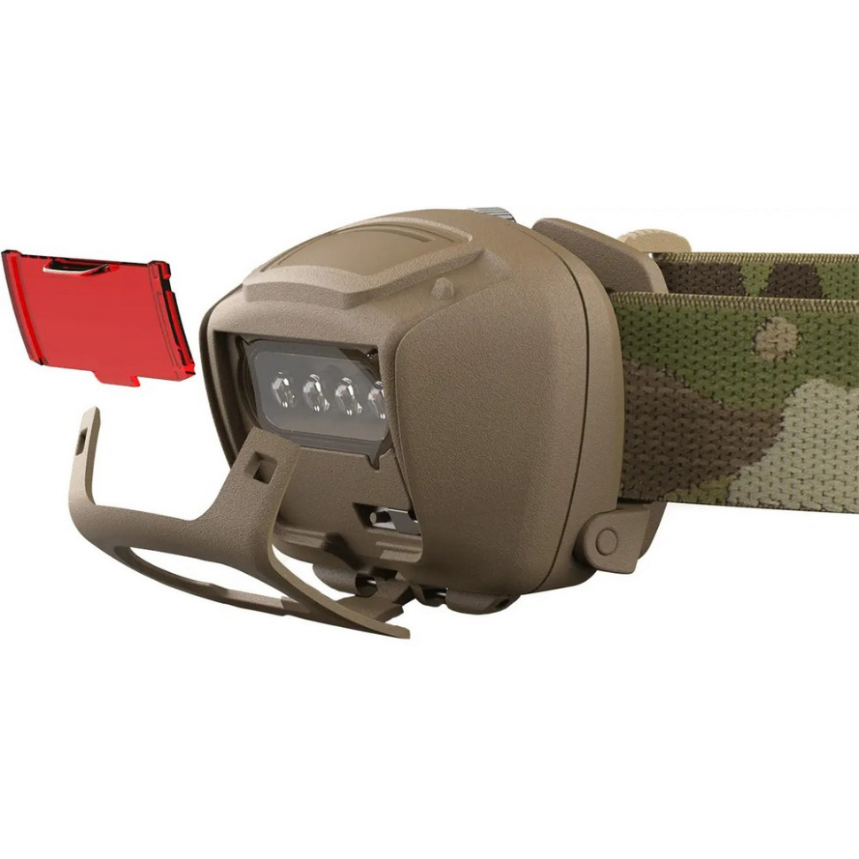 Фонарь налобный Quad Tactical Princeton Tec QUAD-TAC-MC, multicam 78 люмен