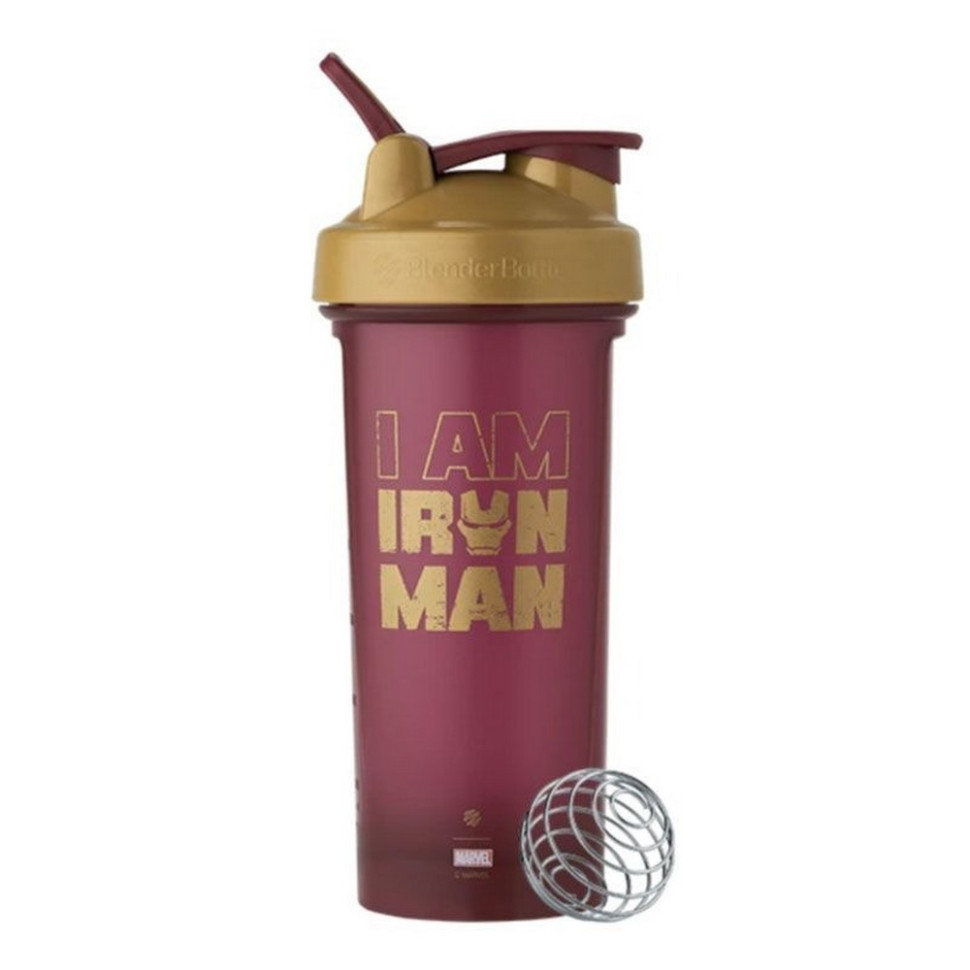 Шейкер спортивный Classic Loop PRO Marvel Iron Man Blender Bottle Loop_PRO_28oz_Iron_Man 820 мл