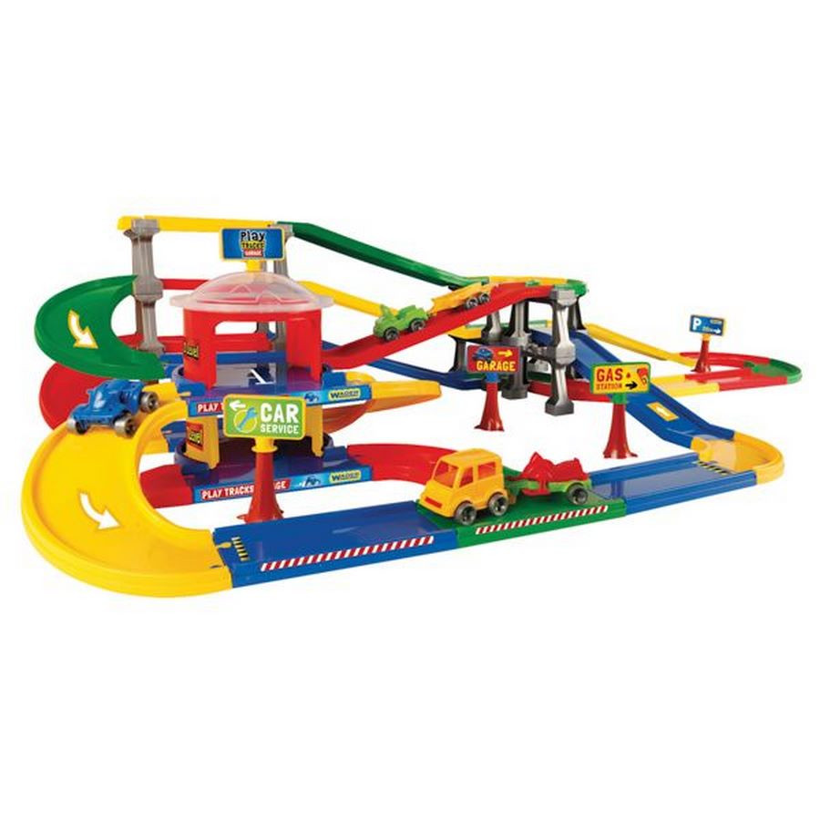 Ігровий набір Гараж Play Tracks Garage Wader 53080 паркінг з трасою