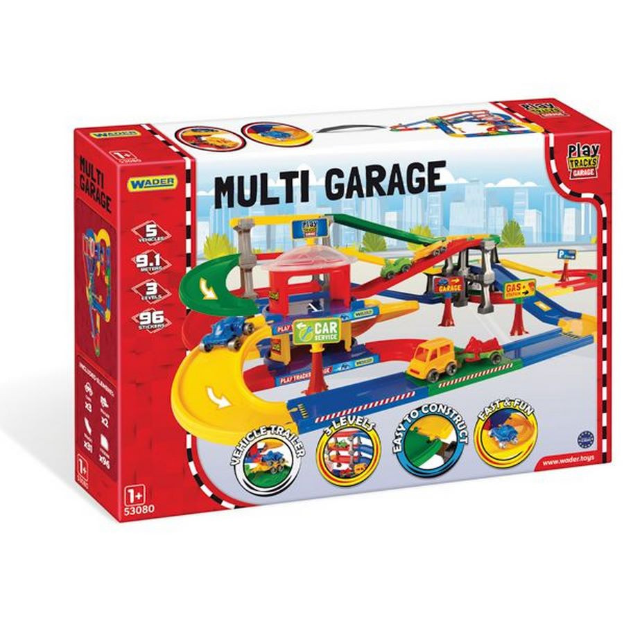 Ігровий набір Гараж Play Tracks Garage Wader 53080 паркінг з трасою