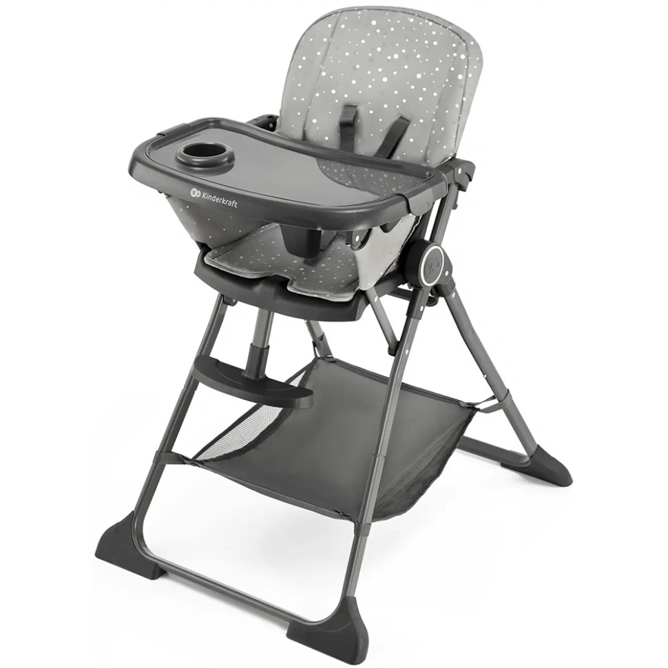Стільчик для годування Foldee Kinderkraft KHFOLD00GRY0000 Grey