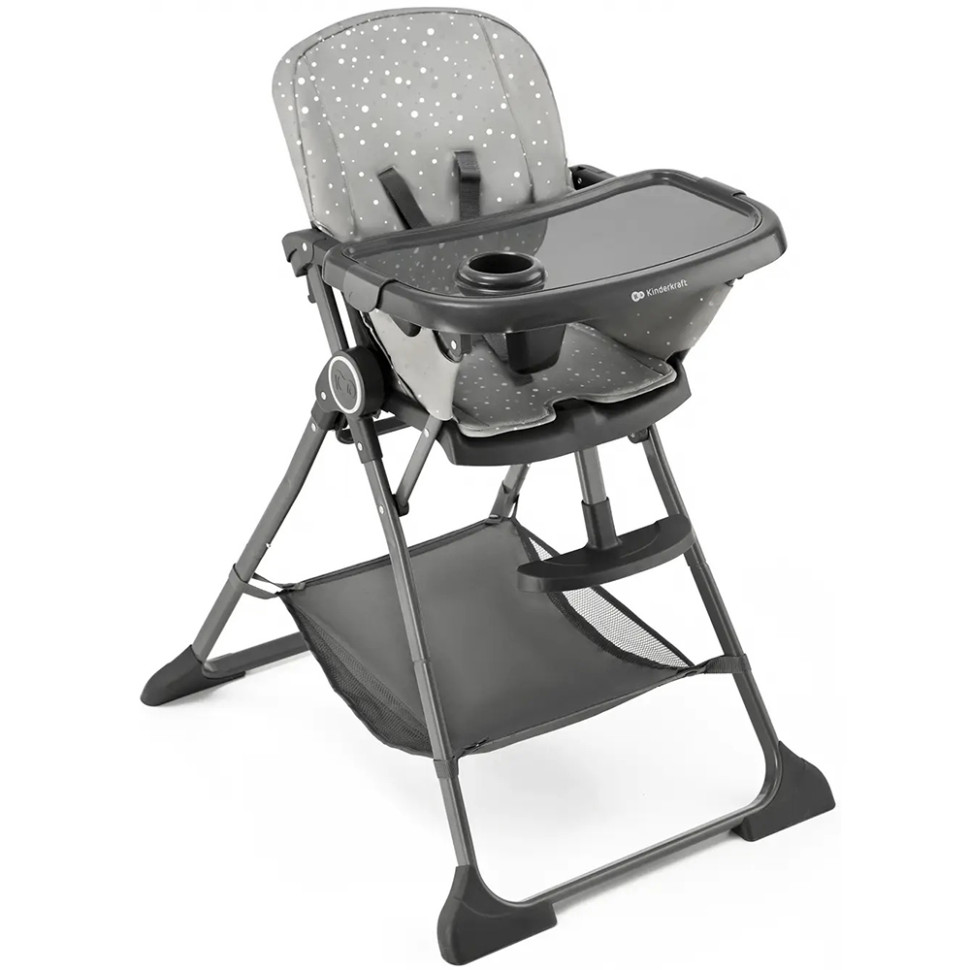 Стільчик для годування Foldee Kinderkraft KHFOLD00GRY0000 Grey
