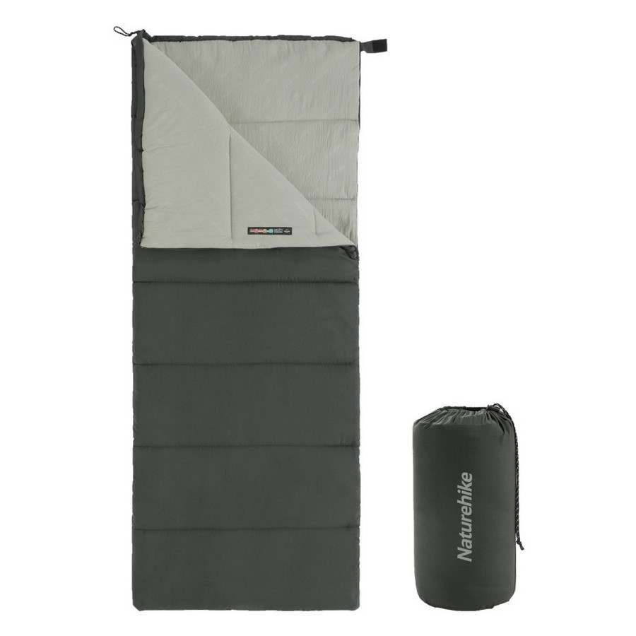 Спальный мешок F150 NH22MSD05 Naturehike 6927595797747-L, левый, графит