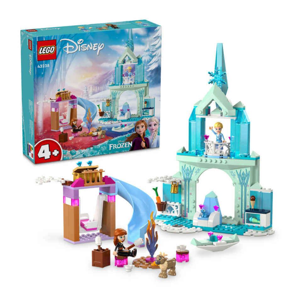 Конструктор LEGO Disney Ледяной дворец Эльзы 43238, 163 детали