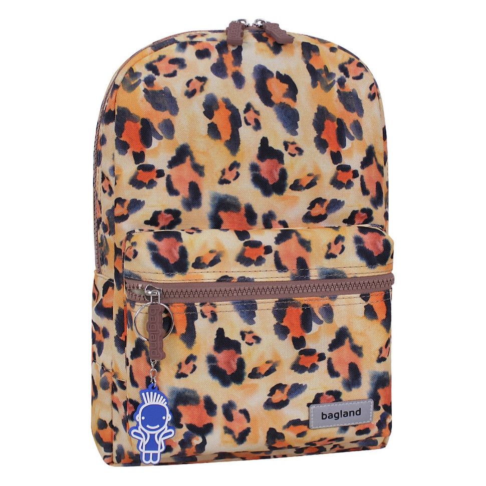 Рюкзак молодежный mini Bagland 675716428 принт, объем 8 л 
