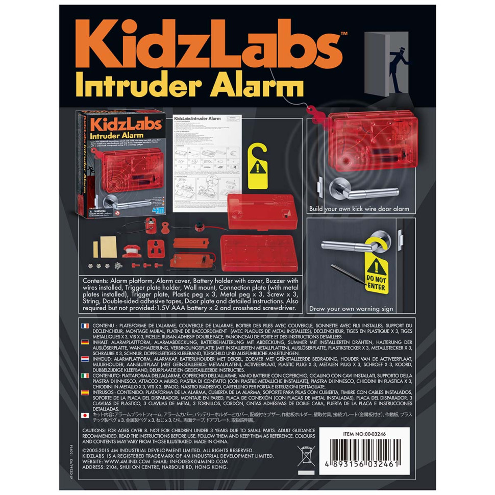 Набір для досліджень Сигналізація 4M 00-03246 серія KidzLabs