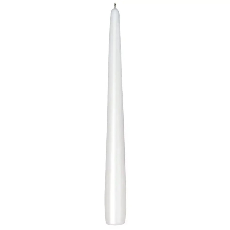 Набор столовых свечей Aura Candles Bispol S30_090 Белые 4 шт