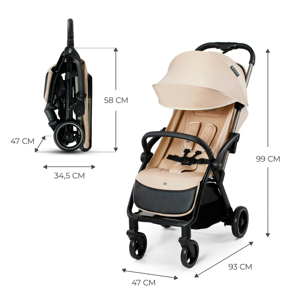 Прогулочная коляска Apino Dune Kinderkraft KSAPIN00BEG0000 Beige 