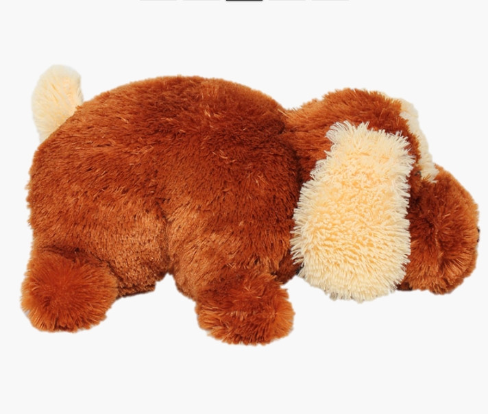 Мягкая игрушка-подушка Alina Toys собачка Шарик 55 см коричневый 5784779ALN