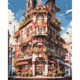 Картина за номерами "Токійські апартаменти 2" Brushme BS53832, 40x50 см 