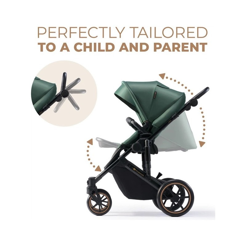 Універсальна коляска 2 в 1 Prime 2 Kinderkraft KSPRIM02GRE2000 Dark Green