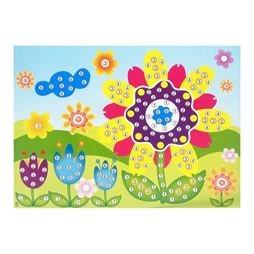 Дитяча мозаїка за номерами 