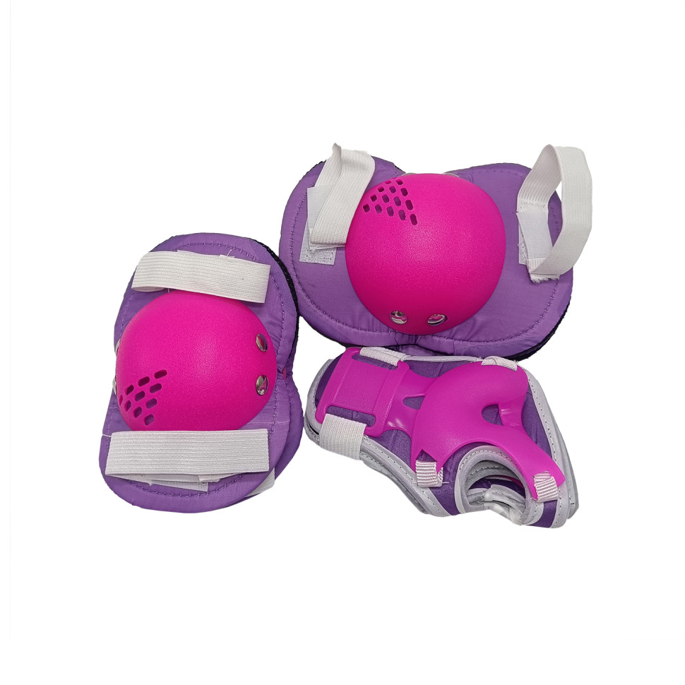 Комплект защитный детский Bambi MS 0032-2(Violet) наколенники, налокотники, запястья