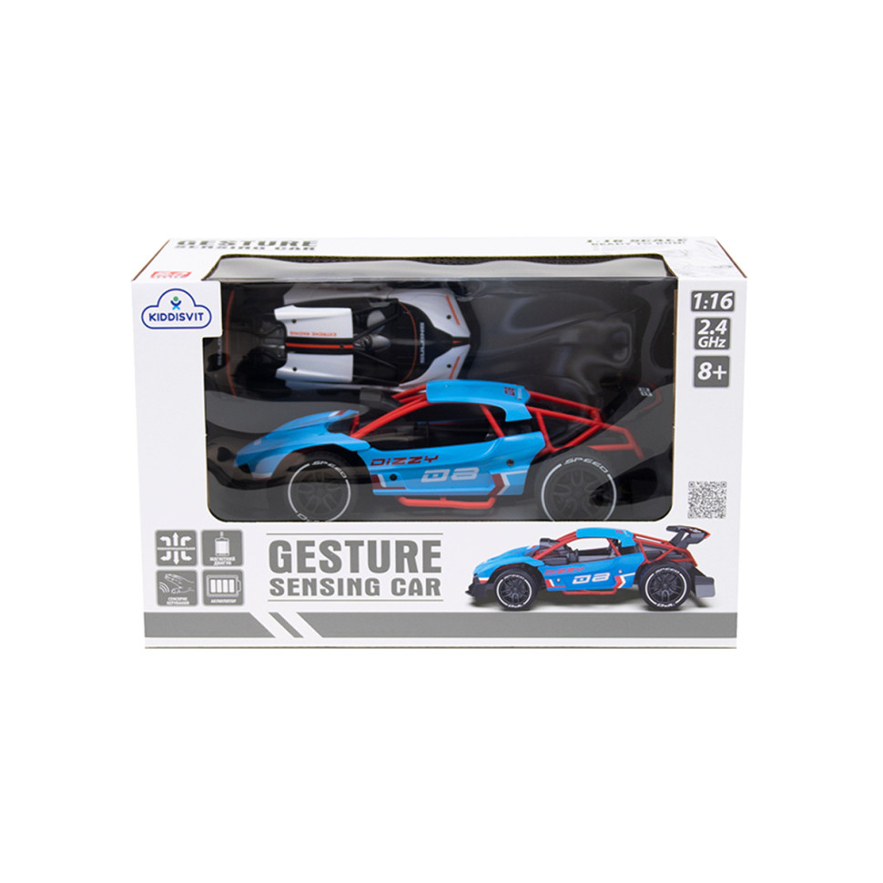 Автомобиль GESTURE SENSING Sulong Toys SL-285RHB на р/у и на сенсорном управлении – DIZZY