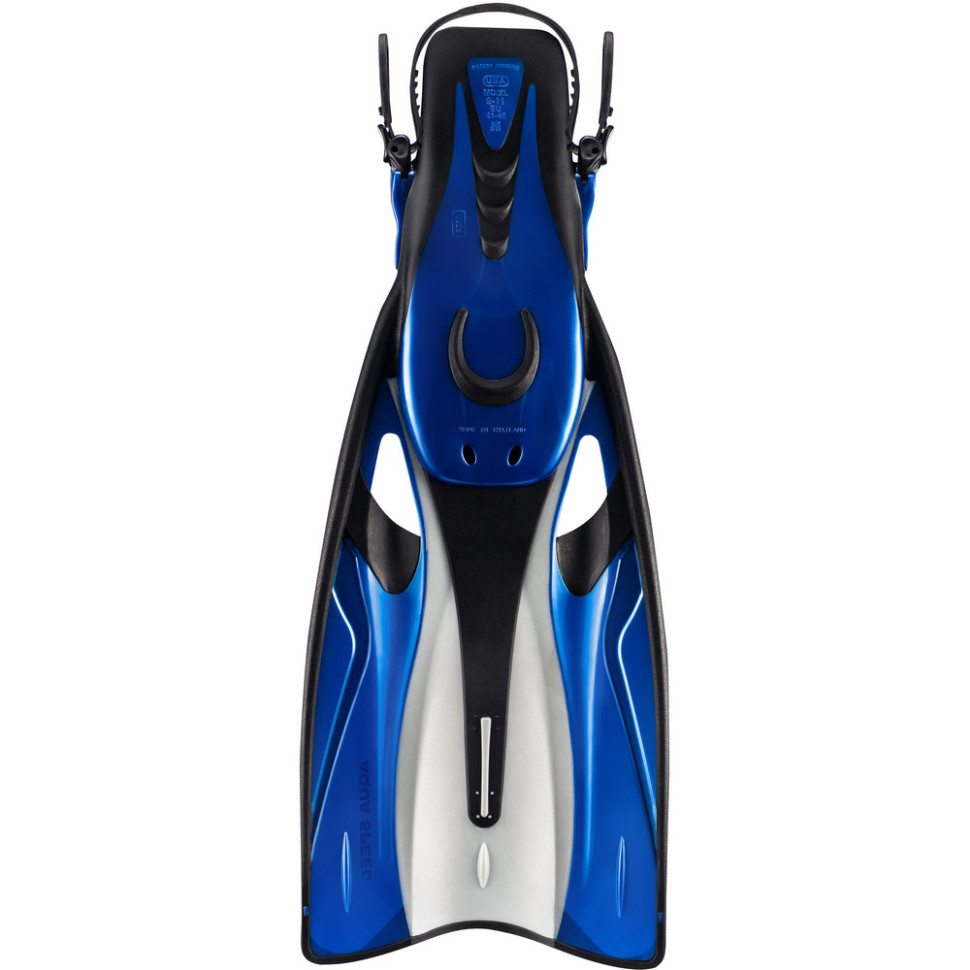 Ласти SWIFT Aqua Speed 707-11-41-45 синій, чорний, сірий, розмір 41-45
