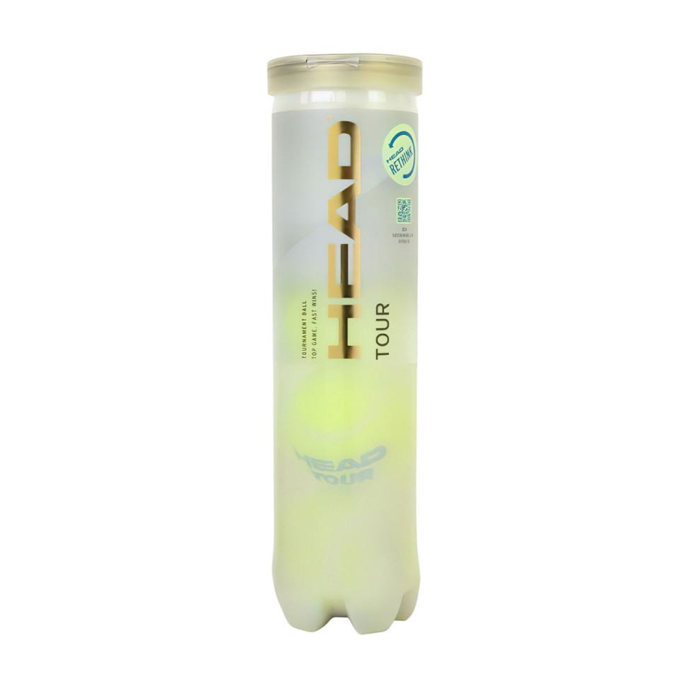 Мячи для тенниса Tour 4 Ball Head 570704-570714, 4 шт